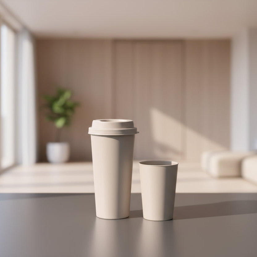 Taiwan Tea fiber Reusable Cups