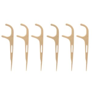 Tea Fiber Dental Floss Picks
