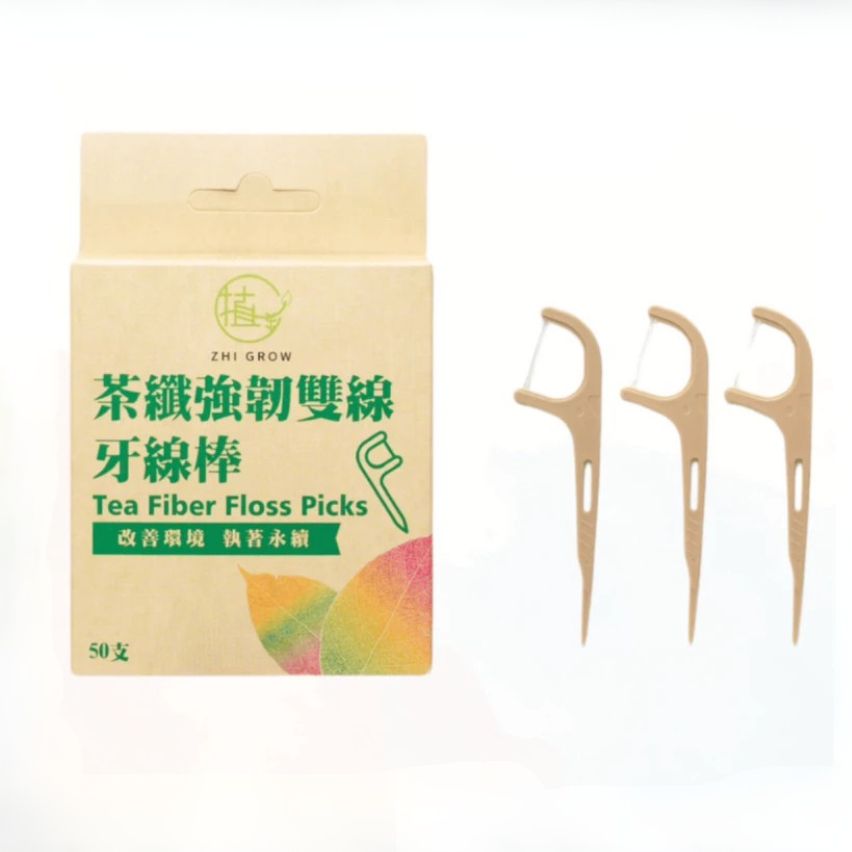 茶纖維牙線棒:圖片 4